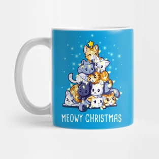 Cute Funny Cat Kitten Christmas Tree Lover Sarcastic Humor Quote animal Lover Artwork Mug